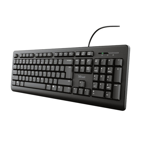 Trust TK-150 keyboard Universal USB QWERTY UK English Black Trust TK-150 keyboard Universal USB QWERTY UK English Black